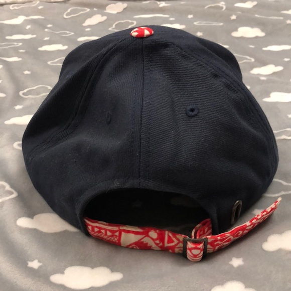 Boston Red Sox Hat/Geometric Aztec Brim Pattern - Picture 2 of 6